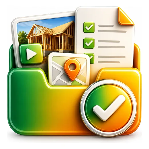A folder of timestamped photos, video and GPS evidence for every milestone